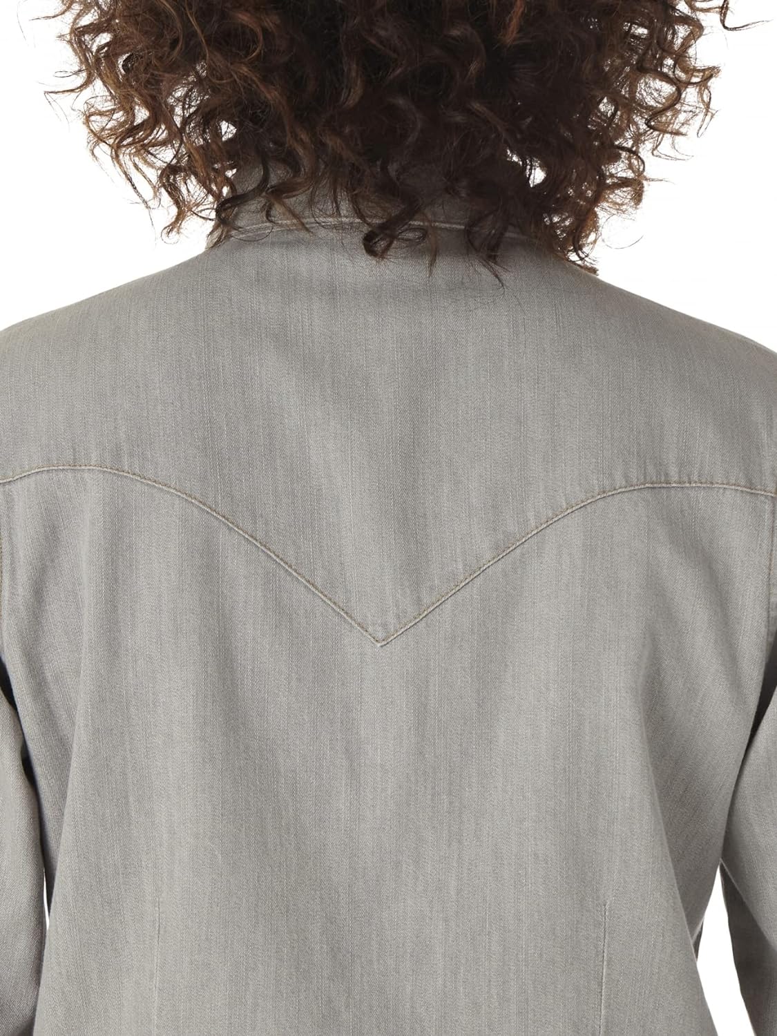 Wrangler Women's Long Sleeve Western Snap Work Shirt